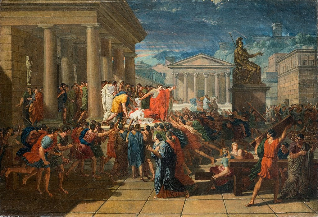 La morte di Cesare - Museo Fabre, Montpellier